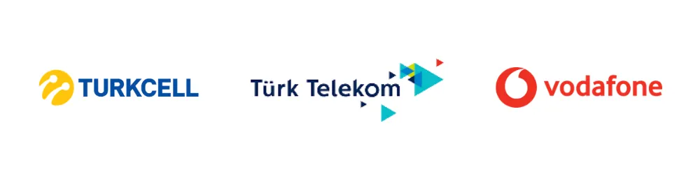 Joxko - Opérateurs de Turquie - Turkcell - Turk Telekom - Vodafone.webp