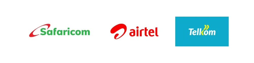 Recharges mobiles pour le Kenya avec Joxko - Airtel - Safaricom - Telkom