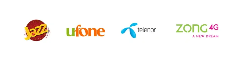 Joxko - Opérateurs du Pakistan - Jazz - Ufone - Telenor - Zong.webp